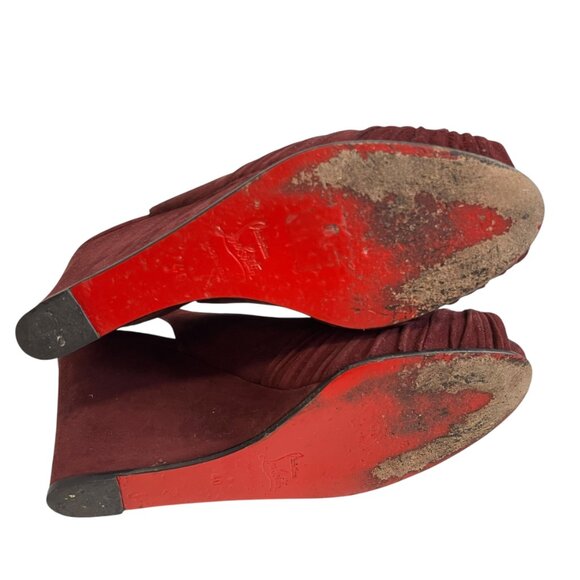 Louboutin wedge heels - Picture 8 of 12